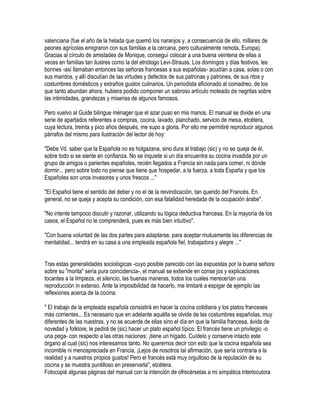 Españolas en parís, moritas en madrid