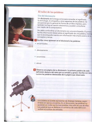 Español cuarto bimestre