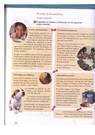 Español cuarto bimestre