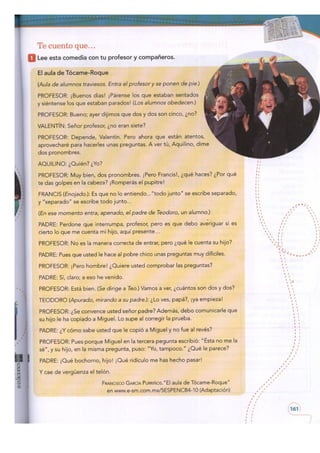 Español cuarto bimestre