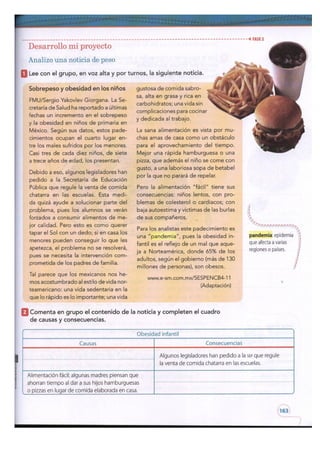 Español cuarto bimestre