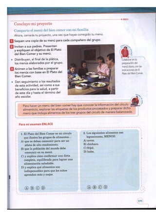 Español cuarto bimestre