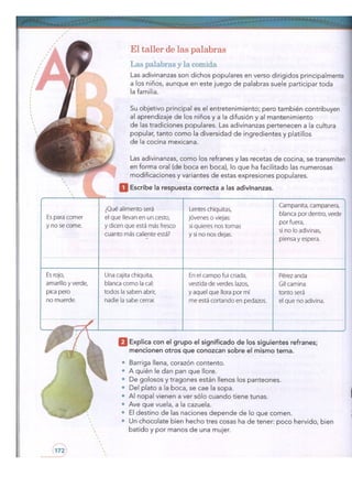 Español cuarto bimestre