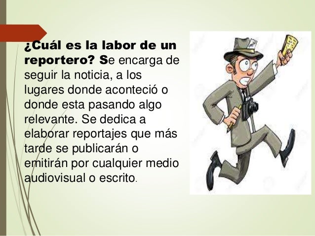 El reportaje