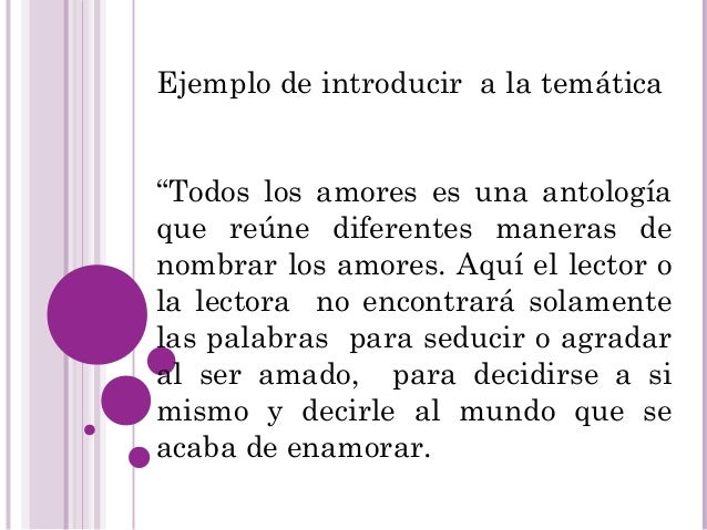 Ejemplo De Un Prologo De Una Antologia Literaria Ejemplo