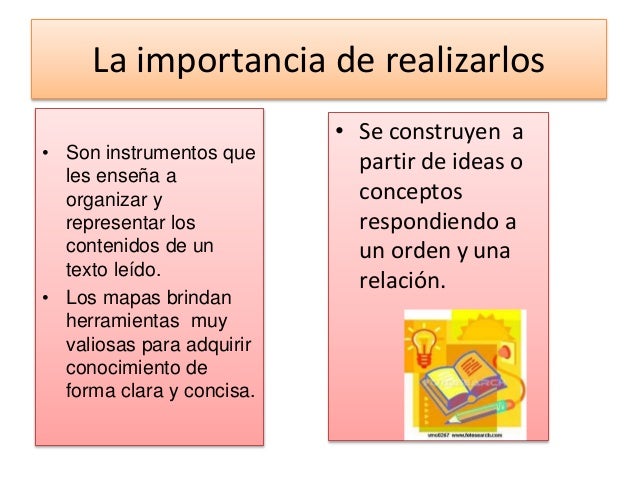 Elaborar mapas conceptuales para la lectura valorativa