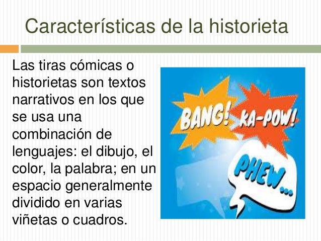 Elementos de la historieta