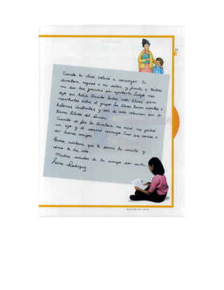 Español tercer grado lecturas