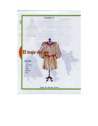 Español tercer grado lecturas