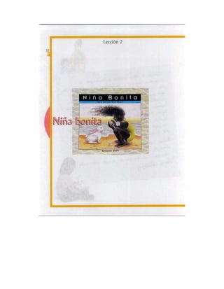 Español tercer grado lecturas