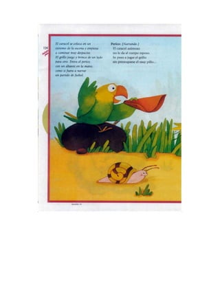 Español tercer grado lecturas