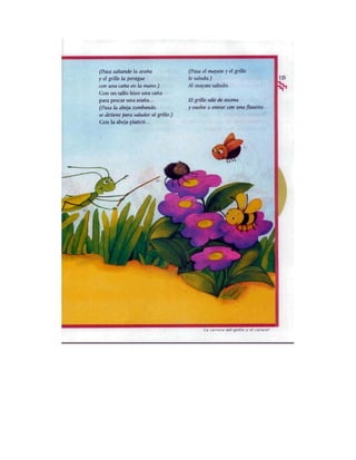 Español tercer grado lecturas