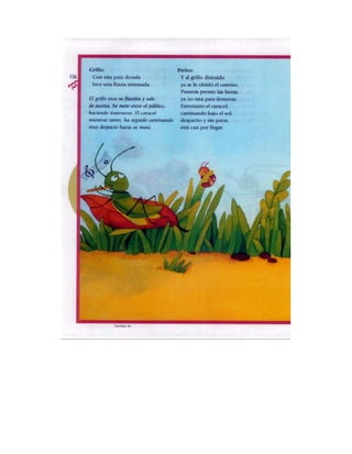 Español tercer grado lecturas