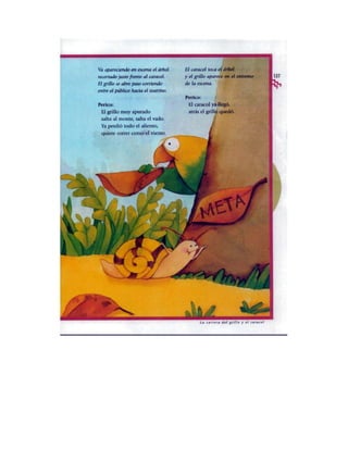 Español tercer grado lecturas