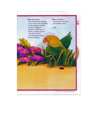 Español tercer grado lecturas