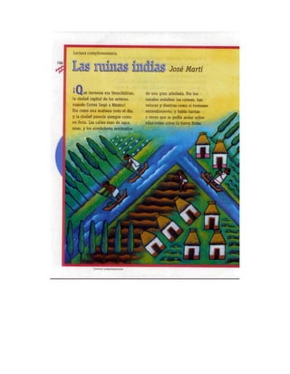 Español tercer grado lecturas