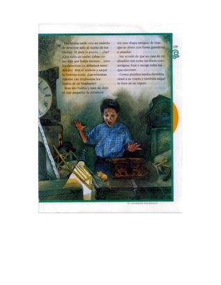 Español tercer grado lecturas