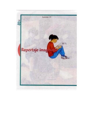 Español tercer grado lecturas