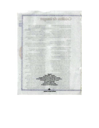 Español tercer grado lecturas