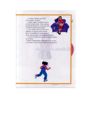 Español tercer grado lecturas