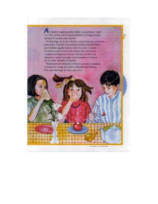 Español tercer grado lecturas