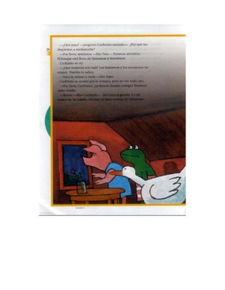 Español tercer grado lecturas