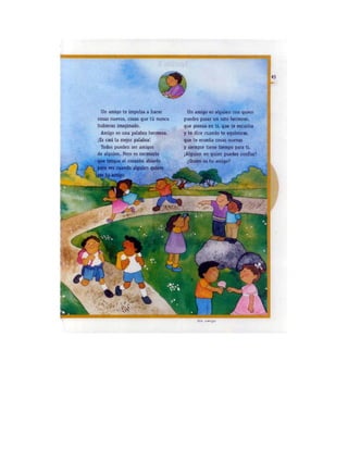 Español tercer grado lecturas