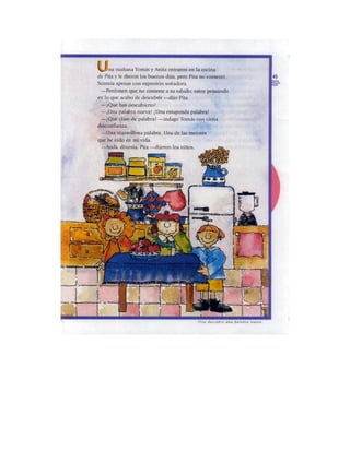 Español tercer grado lecturas