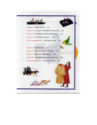 Español tercer grado lecturas