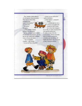 Español tercer grado lecturas