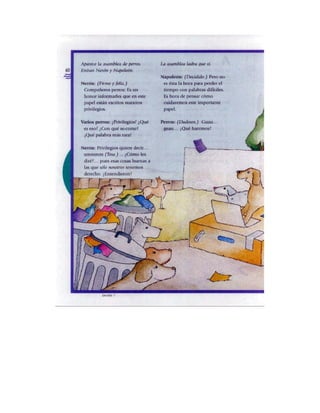 Español tercer grado lecturas