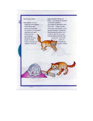 Español tercer grado lecturas