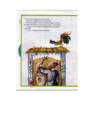 Español tercer grado lecturas