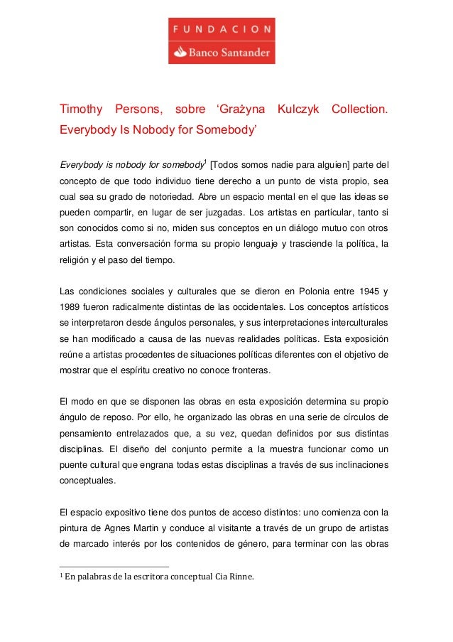 Timothy Persons Sobre Grażyna Kulczyk Collection - 