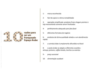 TaxasEspaçosFranquias