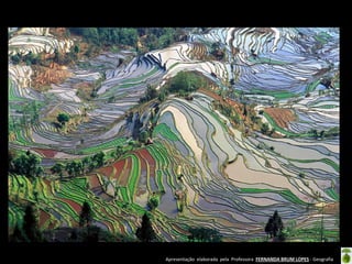 Apresentação elaborada pela Professora FERNANDA BRUM LOPES - Geografia
 