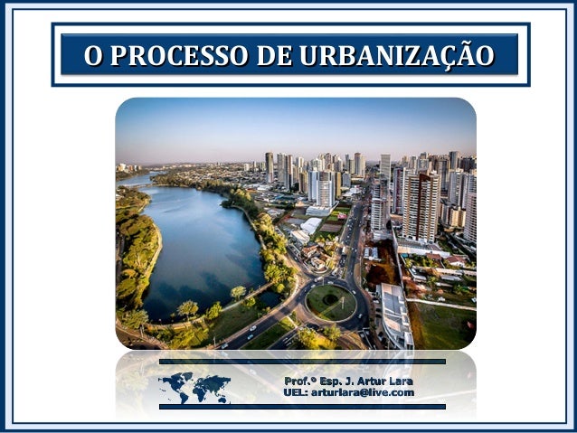 Urbanização: O Que É E Características Do Processo – EEJIOQ
