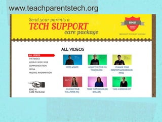 www.teachparentstech.org
Education
 