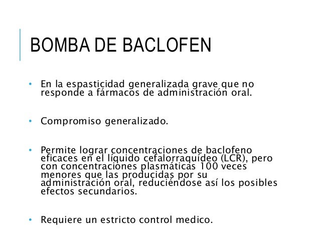 costo de bomba de baclofeno