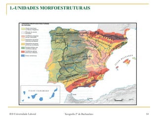 1.-UNIDADES MORFOESTRUTURAIS 
