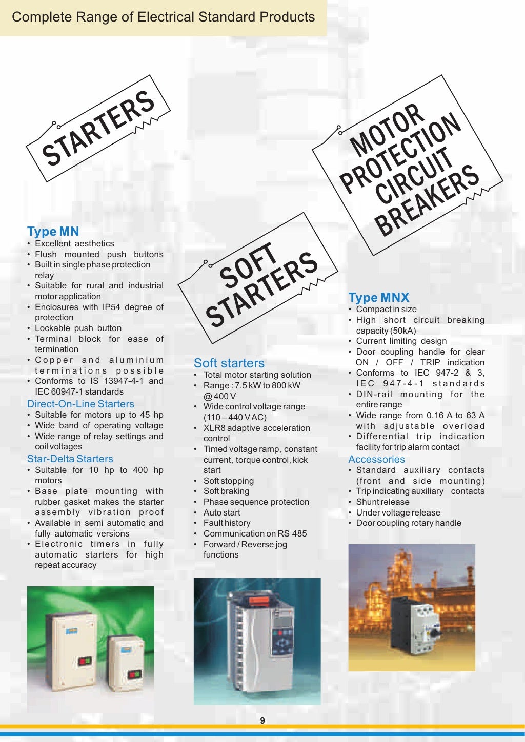 Electrical Standard Products Catalogue