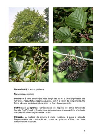 Espécies autóctones de portugal