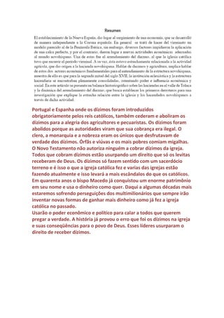 Amo e respeito judeus e muçulmanos e não tenho intenção de falar mal
deles, mas não posso deixar de mencioná-los, pois estão ligados com o
assunto em questão. Não podemos mudar o que aconteceu, mas seguir
um novo rumo: aceitar Cristo voluntariamente de todo coração e ter o
perdão e a vida eterna. O sacerdócio da igreja romana foi o maior
exemplo de corrupção e crueldade que destruiu a fé de milhões de
pessoas no mundo inteiro. Eles adotaram todo tipo de tradições dos
pagãos e inventaram as suas próprias que são totalmente contrarias a
Palavra de Deus. Fizeram pior que os judeus. Os sacerdotes da igreja de
Roma deram muitos escândalos.
 