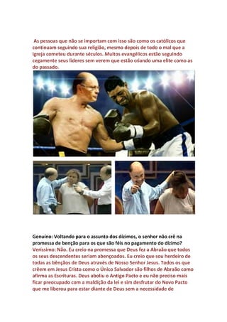 O rei Filipe o Belo deu uma volta no Papa ficando com o dinheiro tirado
dos dízimos e não foi para a guerra. Também para não pagar suas
dívidas, perseguiu e exterminou seus credores. Os ricos cavaleiros
Templários que eram patronos da construção de muitos templos, devido
à grande fortuna que conquistaram com as cruzadas, com roubos e
saques, e também pelo controle das viagens a Jerusalém feita pelos
peregrinos que buscavam perdão ou para ficarem mais perto de suas
relíquias. Eles criaram um negocio muito lucrativo. Eles foram alvo da
cobiça do Rei Filipe que devia muito dinheiro para eles. Acusados de
vários crimes foram roubados e massacrados. O Papa nada pode fazer
para livrá-los das mãos do rei. Quando a fé vira um negocio e faz fortuna
 