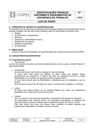 Espec. copel 1.012 luva de raspa r7