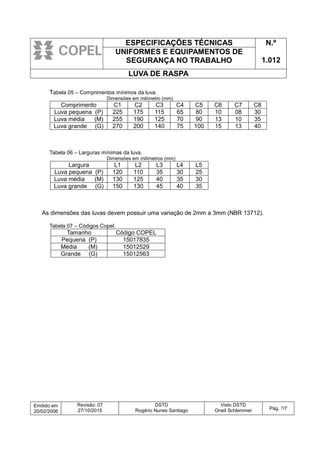 Espec. copel 1.012 luva de raspa r7