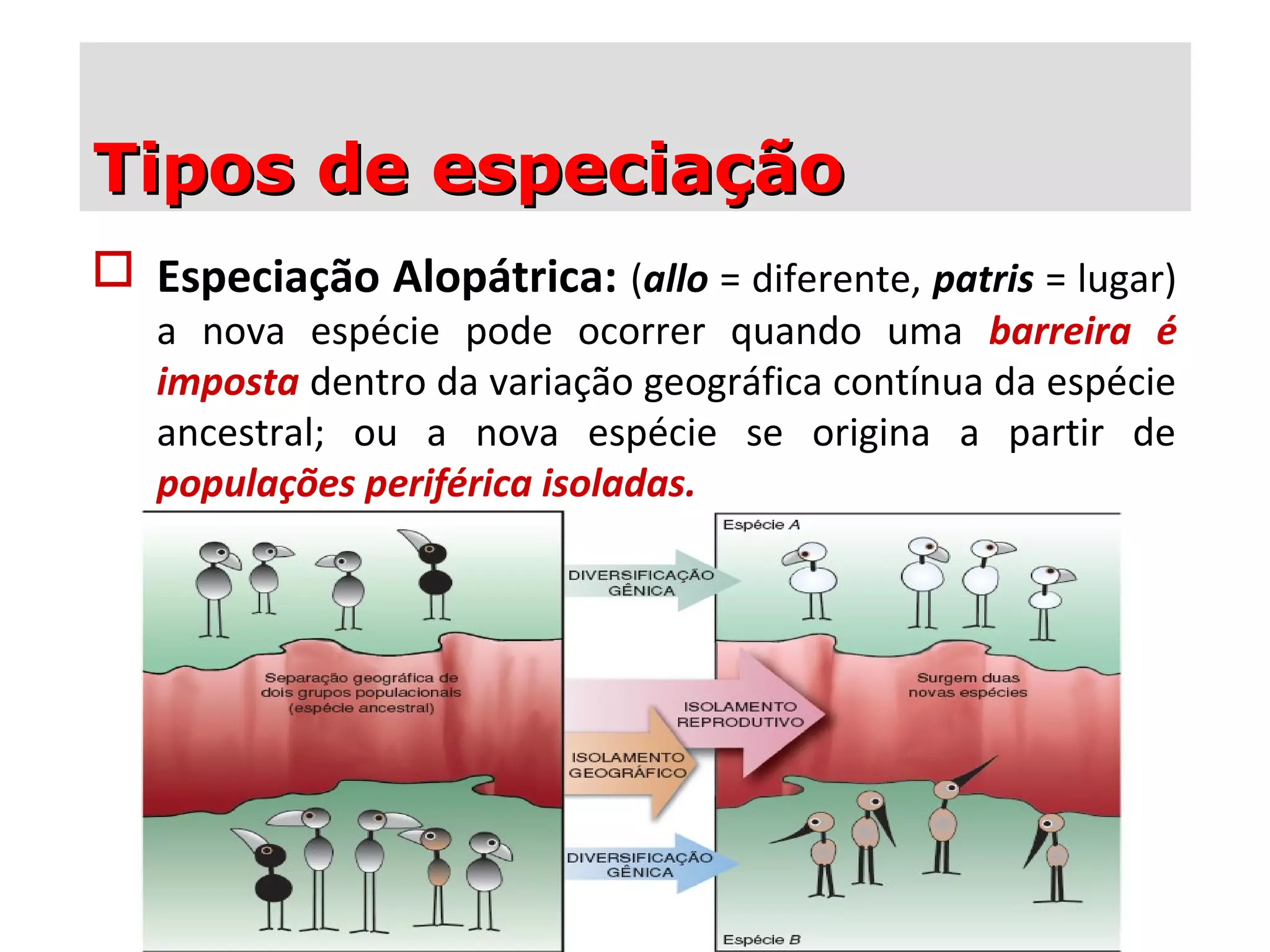 Especiação
