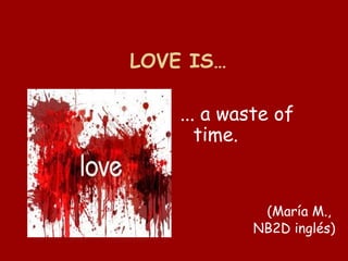 Especial San Valentin en la EOI de Córdoba