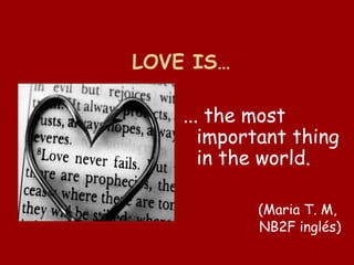 Especial San Valentin en la EOI de Córdoba