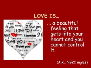 Especial San Valentin en la EOI de Córdoba